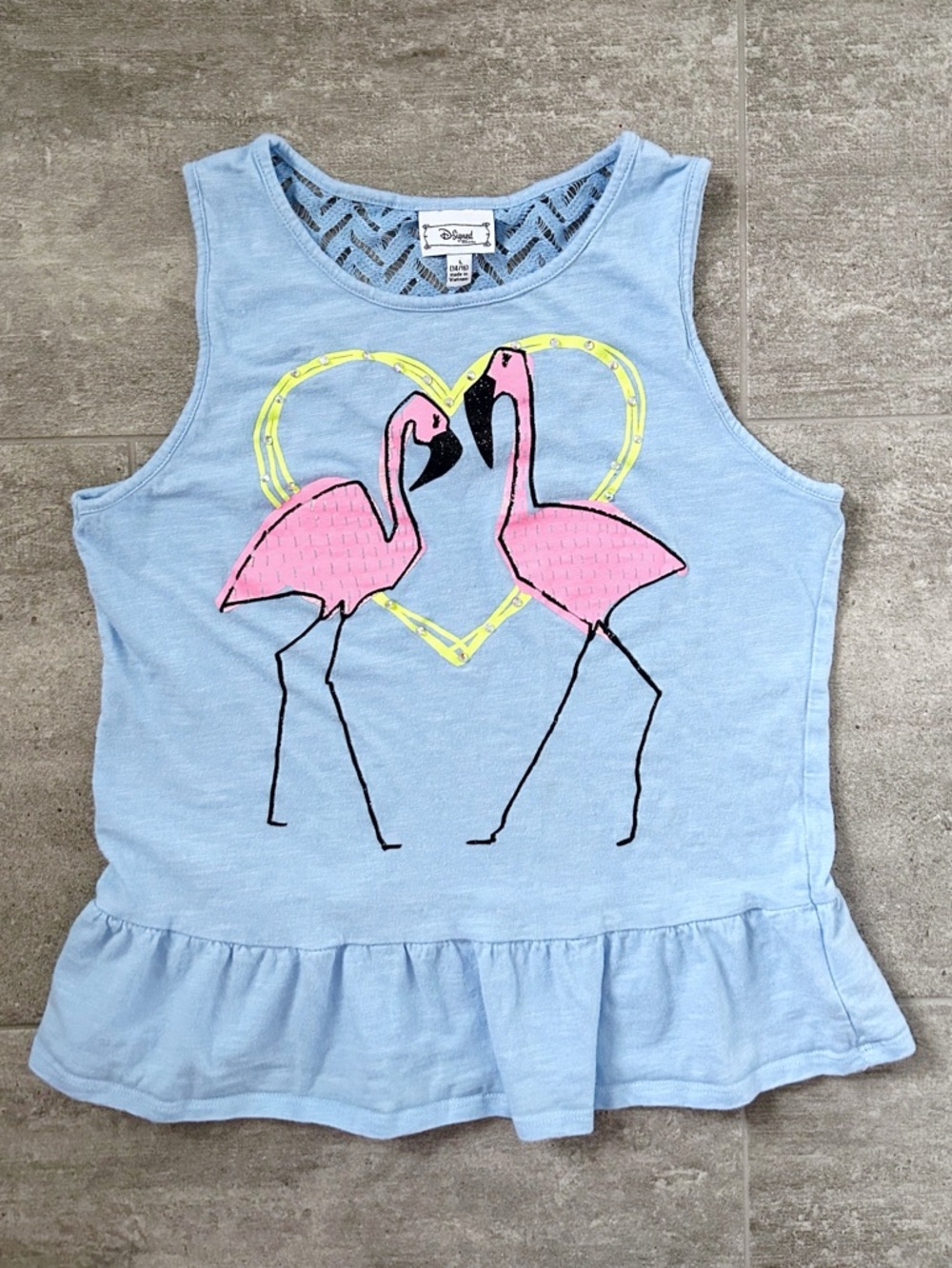 Disney D-Signed Flamingo Tank Size 14/16